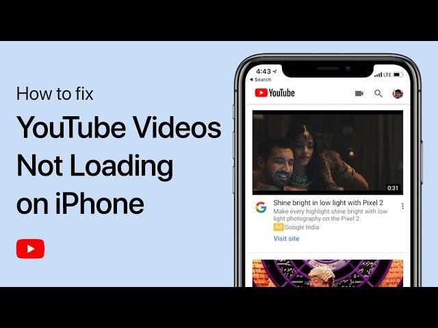 How To Fix YouTube Videos Not Loading on iPhone - ‘Something Went Wrong’ Problem