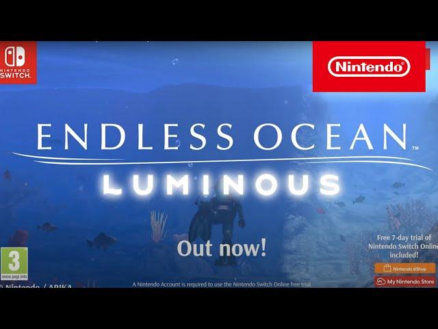 Endless Ocean Luminous – Out now (Nintendo Switch)