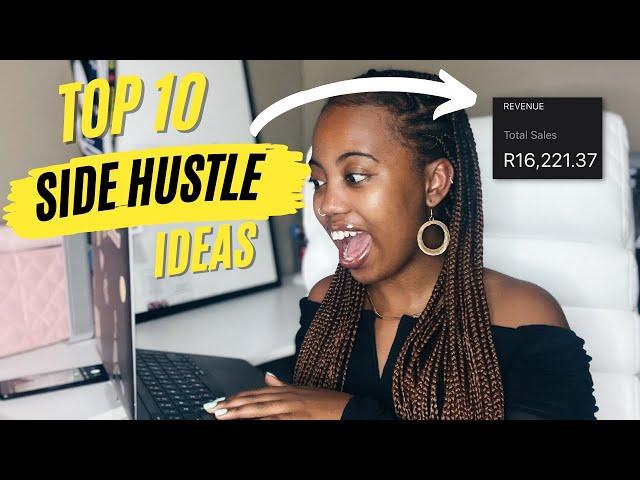 Top 10 Side Hustle Ideas For 2023 | South African Youtuber