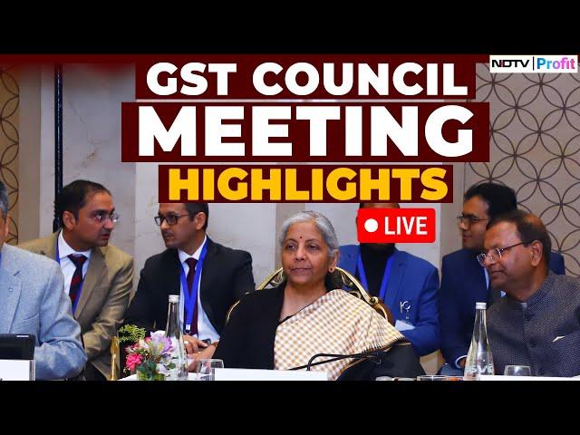 Top Highlights Of GST Meet I GST Council Meeting Outcome LIVE I GST News Today I GST Meet Today LIVE