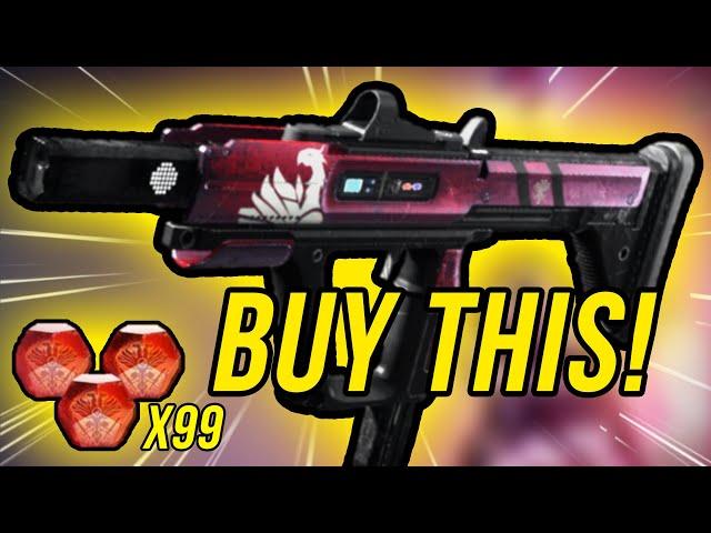 YOU SHOULD BUY THIS GOD ROLL SMG AT THE TOWER ASAP! (It's Getting Buffed)