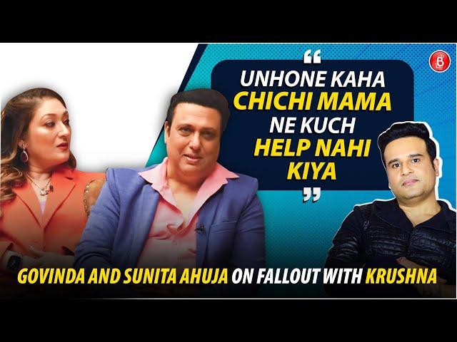 Govinda and Sunita Ahuja on their fallout with Krushna Abhishek and family