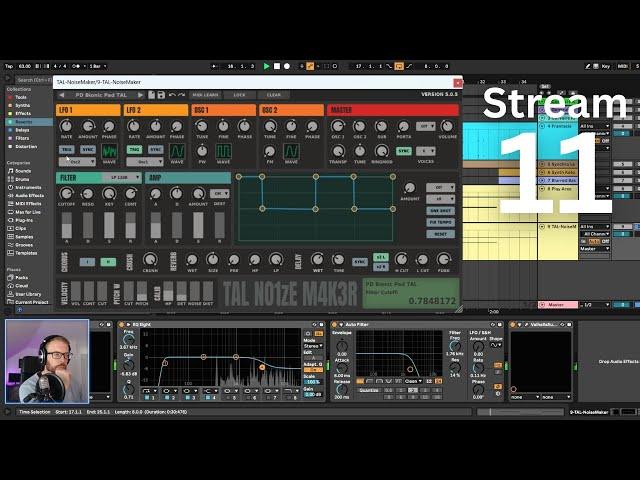 Making AMBIENT music from scratch! // Ableton Live 11 // Live Stream 11