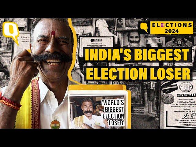 ‘I Hope I Never Win’: Why India’s Biggest Election Loser Loves to Lose | The Quint