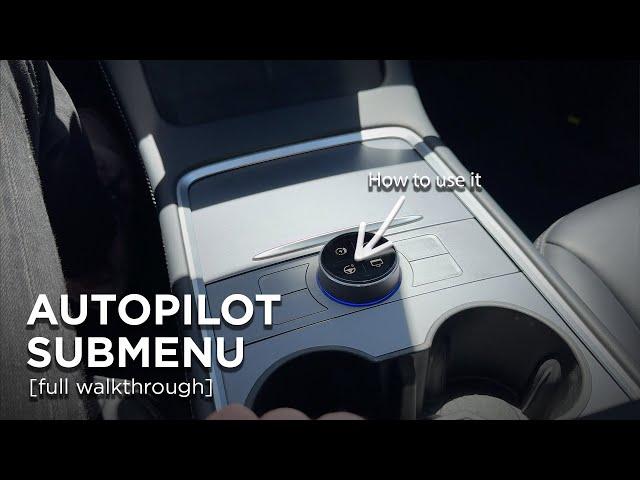 Autopilot Submenu | Who is it for and how to use it