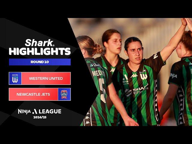 Western United v Newcastle Jets - Shark Highlights | Ninja A-League 2024-25 | Round 10