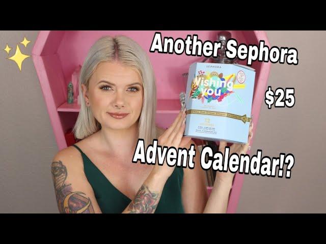 SEPHORA MINI ADVENT CALENDAR 2022 | SEPHORA WISHING YOU AFTER THE CALENDAR  UNBOXING | Vanessa Lopez