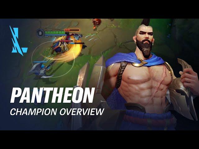 Pantheon Champion Overview | Gameplay - League of Legends: Wild Rift