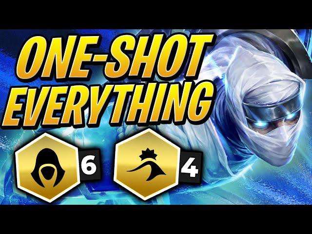 6 ASSASSINS WILL ONE SHOT EVERYTHING! | TFT | Teamfight Tactics Set 2 | League of Legends Auto Chess