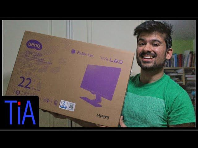 Full HD Monitor Unboxing - BENQ (ASMR)