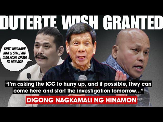 NAGKAMALI NG HINAMON SI DIGONG️PADILLA SASAMA  KAY BATO SA ICC