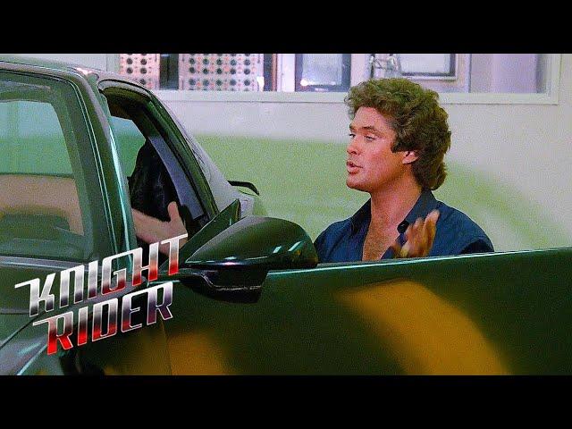 Michael and KITT Get a New Case | Knight Rider