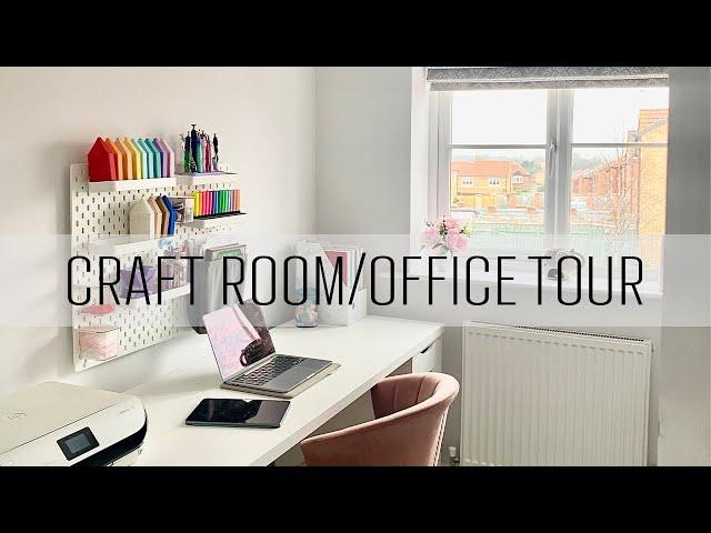 Tour of My Craft Room/Office Space