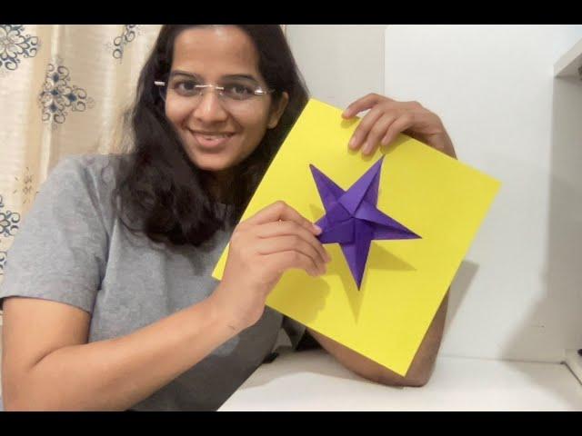 Live Paper Folding Session, How To Make A Paper Star