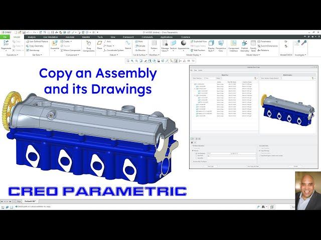 Creo Parametric - Reusing an Assembly and its Drawings