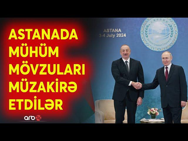 SON DƏQİQƏ! Prezident İlham Əliyev Rusiya və Çin liderlərilə görüşdü:Kritik mövzular müzakirə edildi