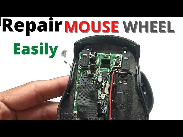 How to Repair Mouse Scroll Wheel HP  Wireless Mouse Repair