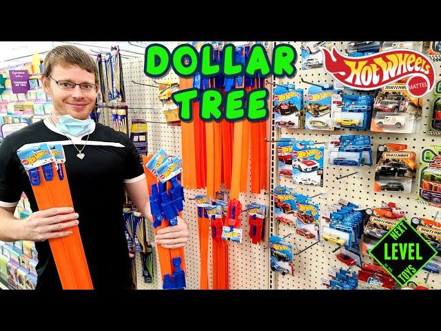 FOUND SUPER CHEAP HOT WHEEL TRACK AT DOLLAR TREE [MEGA HAUL]