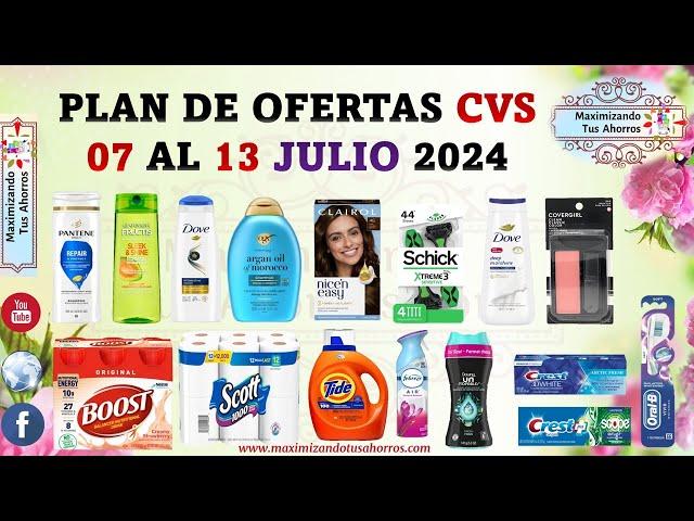 Plan de Ofertas CVS 7/7/24 al 7/13/24