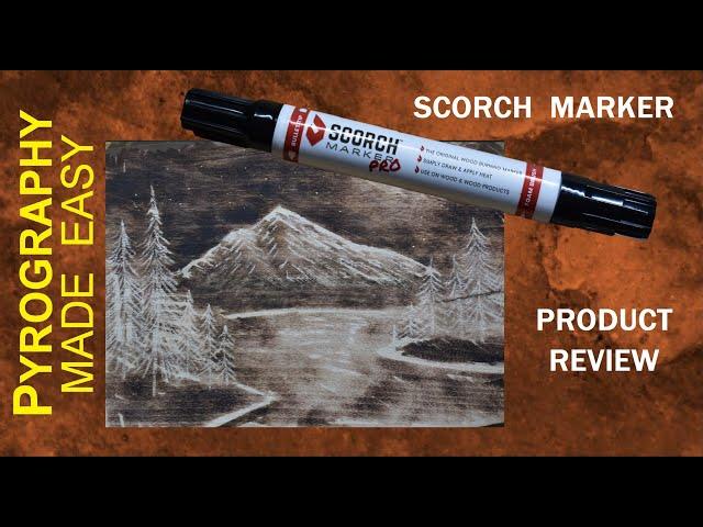 Scorch Marker Pro product review - wood burning product review