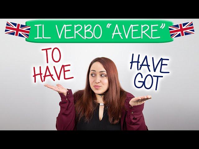 Corso di Inglese_ Verbo AVERE in Inglese [to have o have got?]