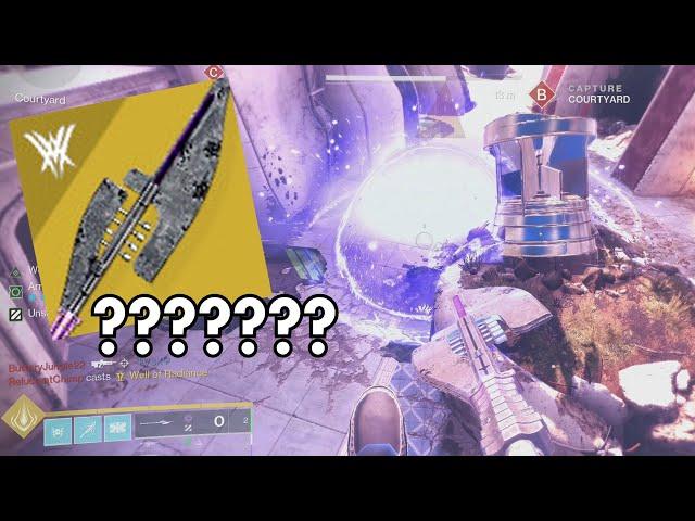 wait... that exotic glaive works in PvP ???  ??