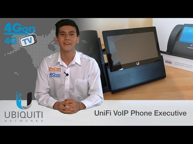 Ubiquiti UniFi Executive VoIP Phone (UVP-Executive) Video Review / Unboxing