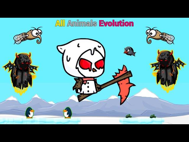 All Animals Evolution With Xmas Reaper (EvoWorld.io)