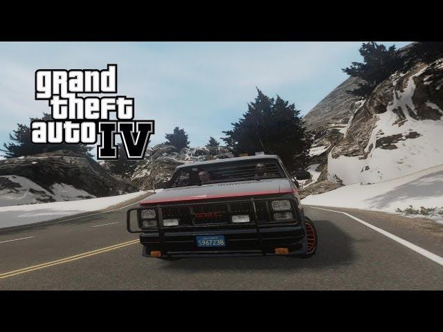 GTA IV Mods: Most Wanted #53 (German) (HD) - A Team Van & Ultra Badass Remake! :p