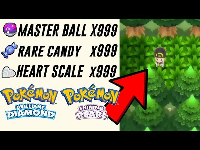 NEW FASTEST DUPLICATE METHOD! INFINITE Items Pokemon Brilliant Diamond and Shining Pearl