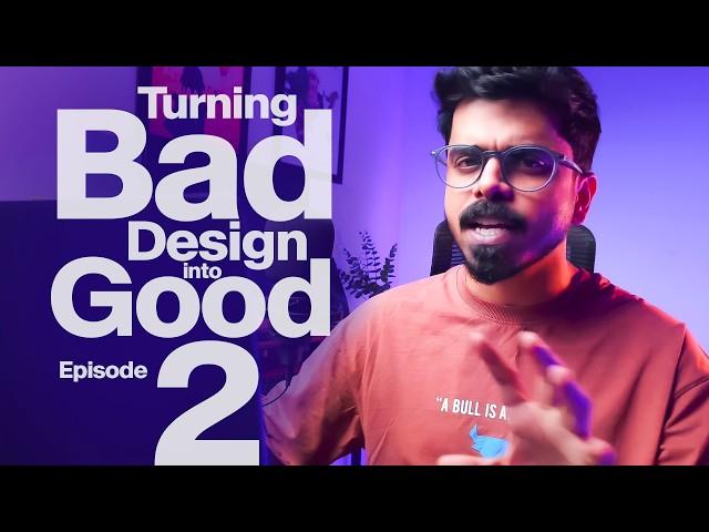 Turning Bad Design into Good | Ep. 2 | Graphic Design Tutorial in Hindi