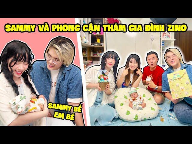 SAMMY LẦN DẦU BẾ EM BÉ !! | SAMMY VÀ PHONG CẬN THĂM GIA ĐÌNH ZINO