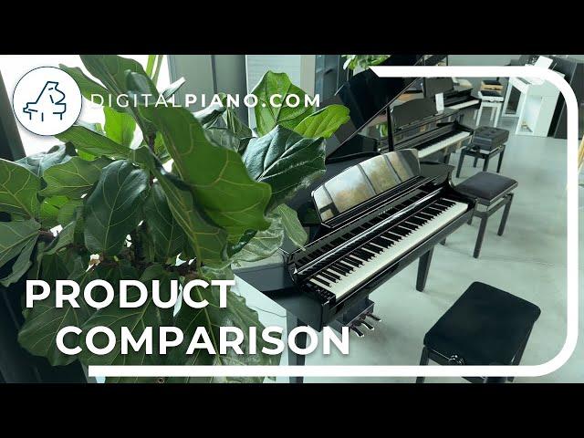 Roland GP-6 vs Yamaha CLP-765GP vs Kawai DG-30 | Digitalpiano.com