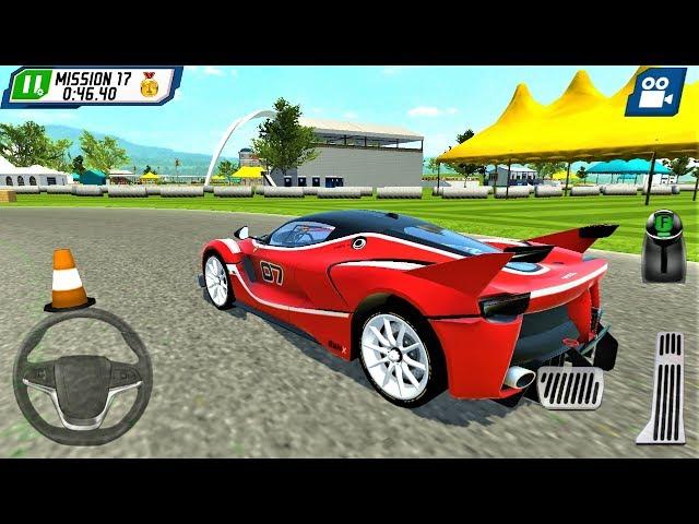 Kırmızı Yarış Arabası Park Etme Oyunu | Parking Masters Supercar Driver - Android Gameplay