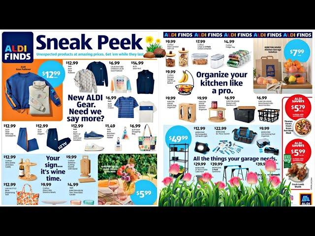 ALDI SNEAK PEEK 3/19/2025 - 3/25/2025