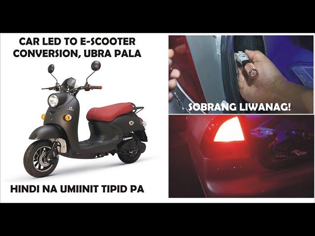 E scooter TK10 All LED conversion