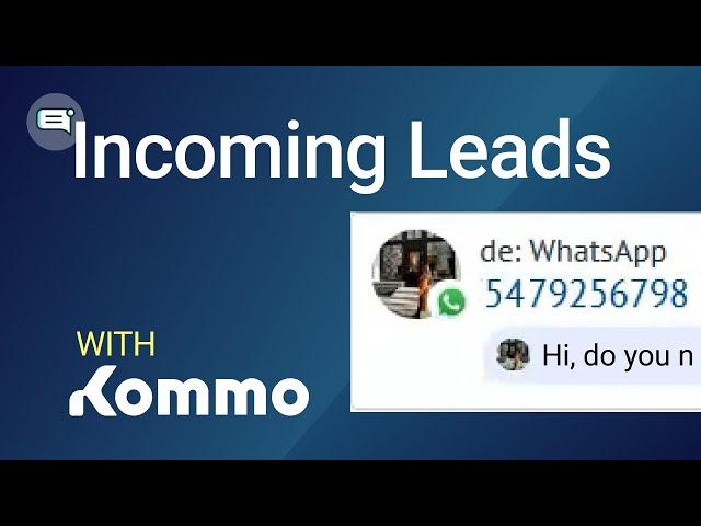 Incoming Leads Stage in Kommo