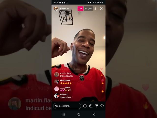 Kid Cudi Mr Digital & Lord of Delinquents Live on Instagram 2024