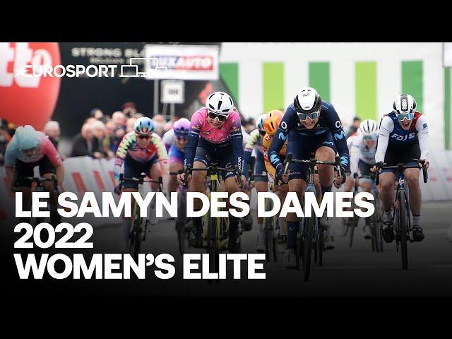 'Really powerful spring!' Emma Norsgaard seals a GREAT win | 2022 Le Samyn des Dames | Eurosport