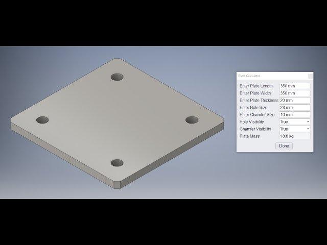 Autodesk Inventor Parameters & iLogic - Part1