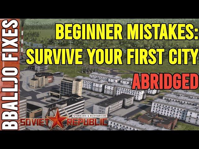 Beginner Mistakes: Nobody tells you these things (short) | Workers and Resources | bballjo fixes