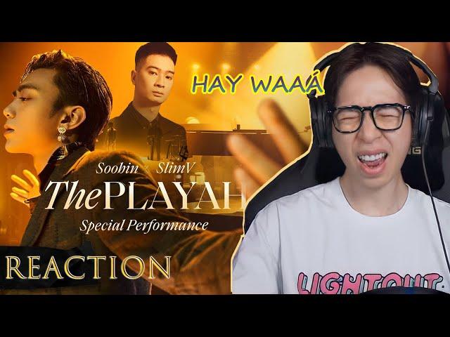 SOOBIN X SLIMV - THE PLAYAH | ViruSs Reaction !