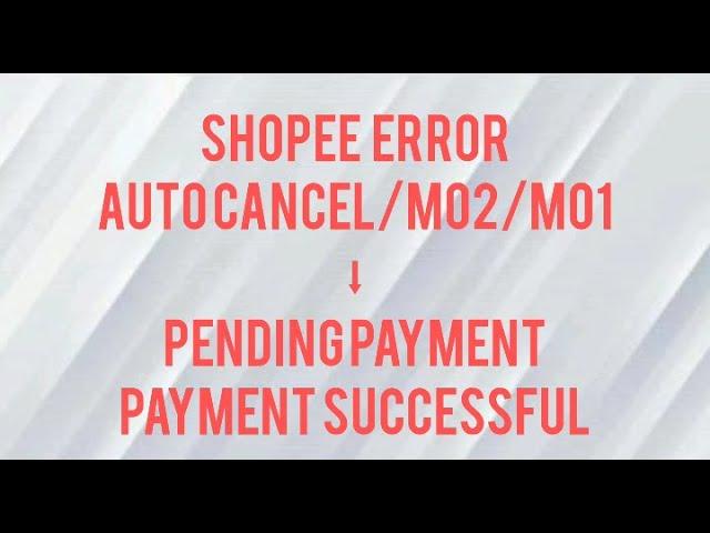 Shopee Error mo1/mo2/AUTO CANCEL checkout #newuser #freeitems #error #mo1mo2 #createaccount