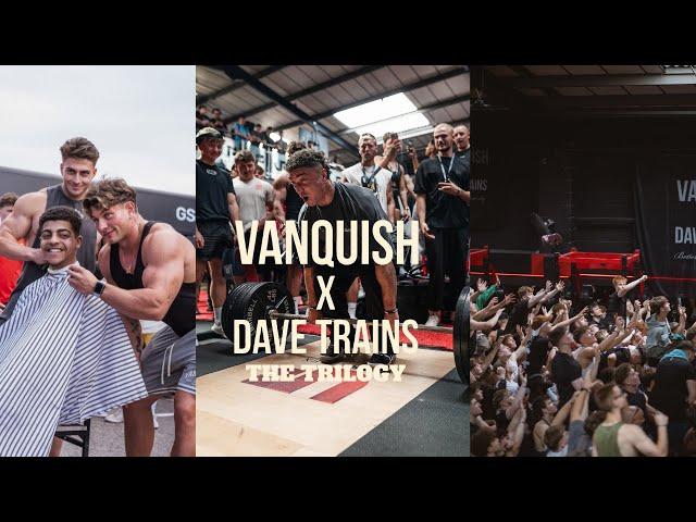 Vanquish X Dave Trains: The Trilogy. Buzz cuts, Tattoos + Bench PRs