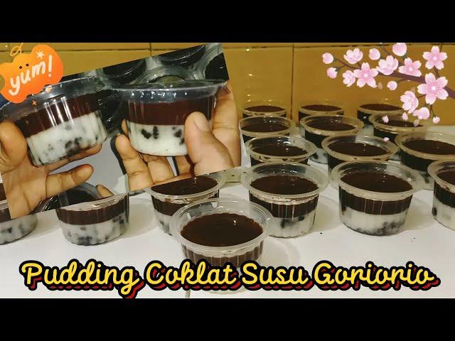 UNTUNG BERKALI-KALI LIPAT‼️IDE JUALAN DESSERT KEKINIAN | PUDDING CUP MINI COKLAT SUSU GORIORIO