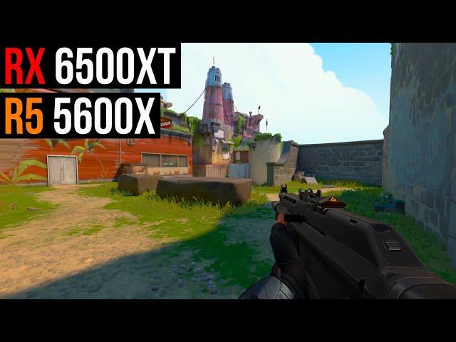 RX 6500 XT | Valorant | 1080p All Settings