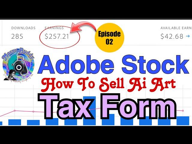 Complete Guide: How to Fill Adobe Stock W-8BEN Tax Form for Non-US Residents #stockphotography