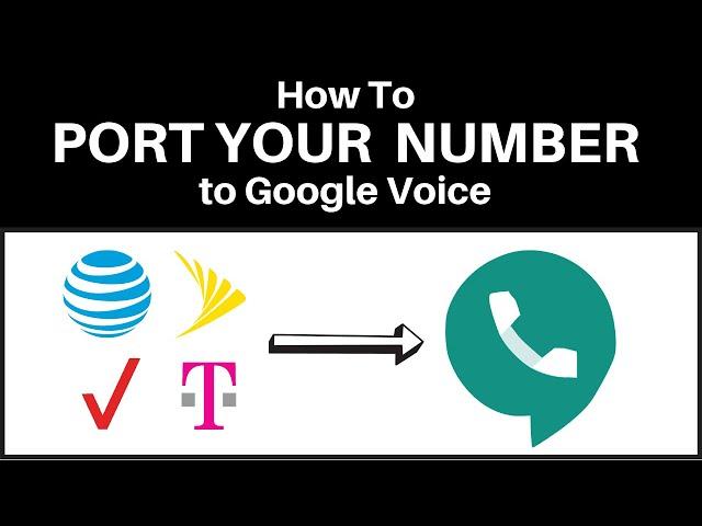 How to Port Your Phone Number to Google Voice