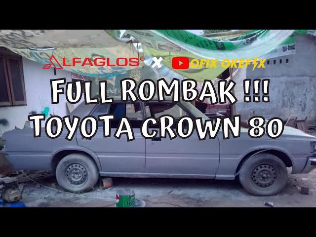 TOYOTA CROWN DELUXE #1‼️ nemu harta karun tahun 1980 dempul alfaglos part 1