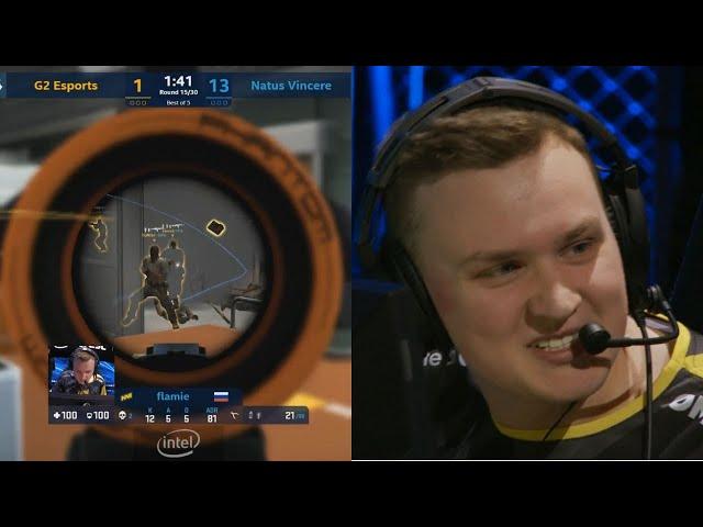 flamie is a king of ramp - Navi vs G2 - IEM Katowice 2020